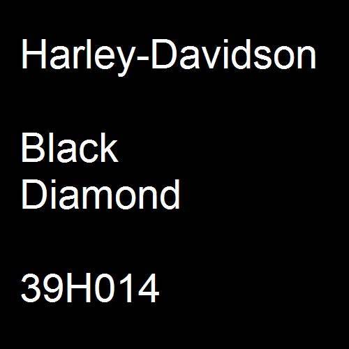 Harley-Davidson, Black Diamond, 39H014.